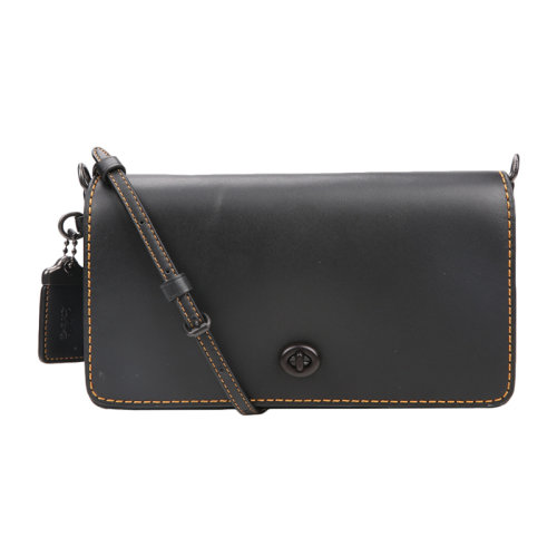 COACH/蔻驰 1941-系列Dinky牛皮旋锁女包单肩斜挎包黑
