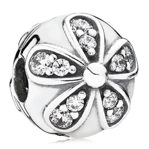 PANDORA/潘多拉 女士925银小雏菊固定扣串珠 791493CZ