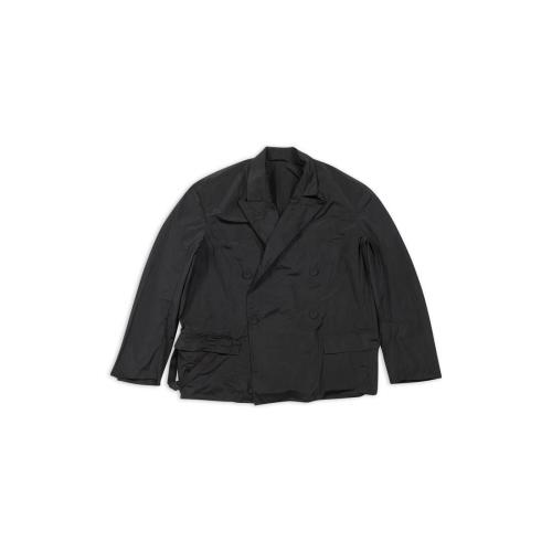  BALENCIAGA巴黎世家 22年秋冬 女士 夹克 Packable Jacket in Black 720043TMO051000