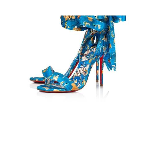  CL红底鞋 22年春夏 女士 高跟凉鞋 Sandale Du Desert    100 mm 322