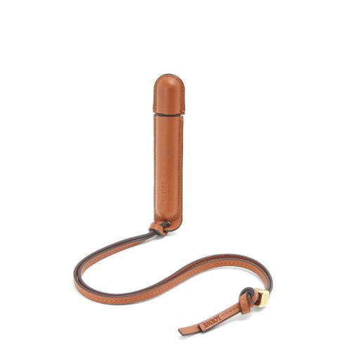  LOEWE罗意威 22年秋冬 女士 收纳包 Perfume travel case in classic calfskin and brass K995