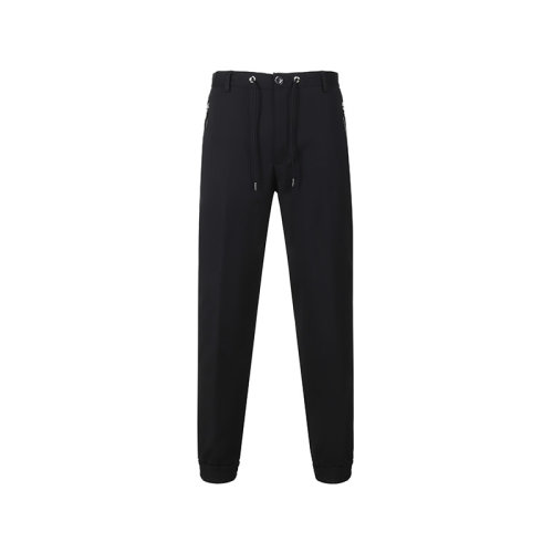 Moncler/蒙克莱 男士休闲裤 男士棉/混纺抽绳休闲运动裤束脚裤长裤 2A00020 595FM