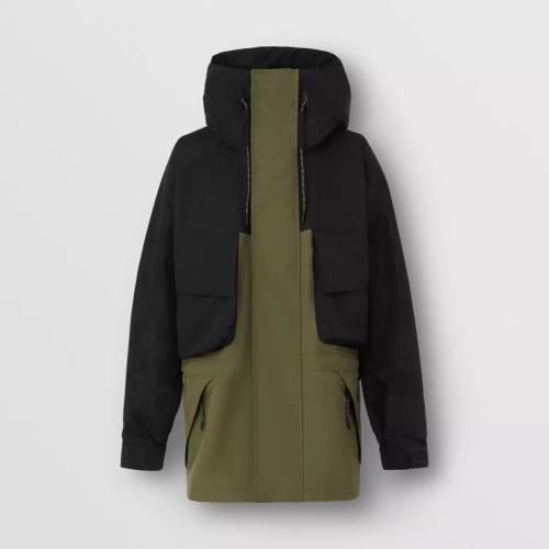  BURBERRY 22年秋冬 男士 穿孔徽标双色_大衣 80544461