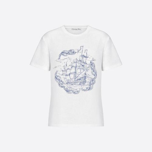  DIOR迪奥 22年秋冬 女士 短袖T恤 T 恤 313T09A4409_X0825