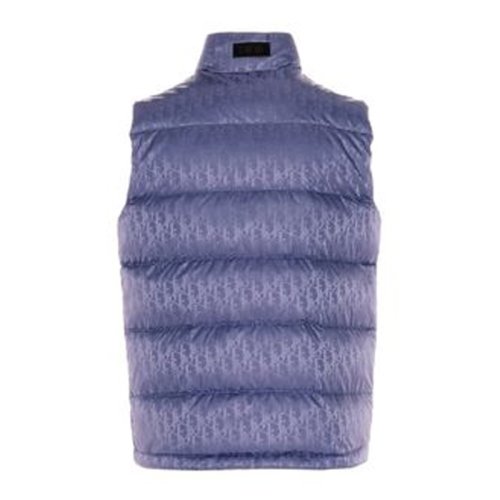  Dior Homme/迪奥桀傲 男士蓝色尼龙单层马甲 033C410A 4462 C474 PLFSX