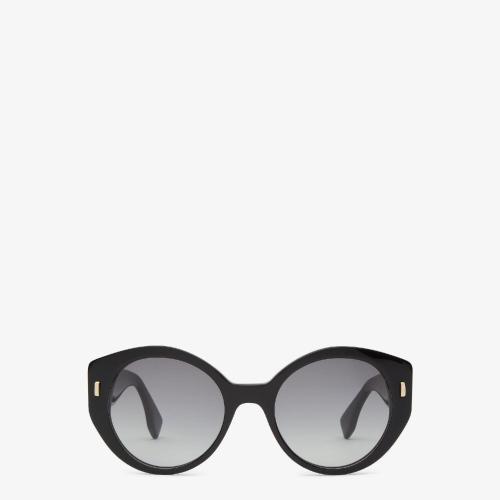  FENDI芬迪 22年春夏 女士 太阳眼镜 黑色_纤维太阳镜 FOL022V1PF0GME