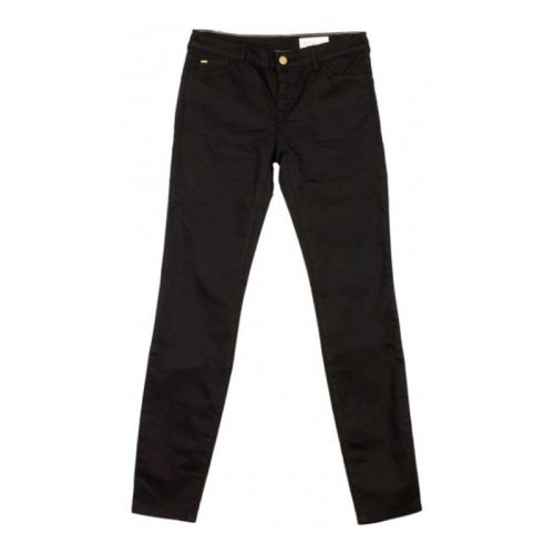  ARMANI JEANS/阿玛尼牛仔 女士黑色棉质牛仔裤 6Y5J23 5DXIZ 1200 PLFSX