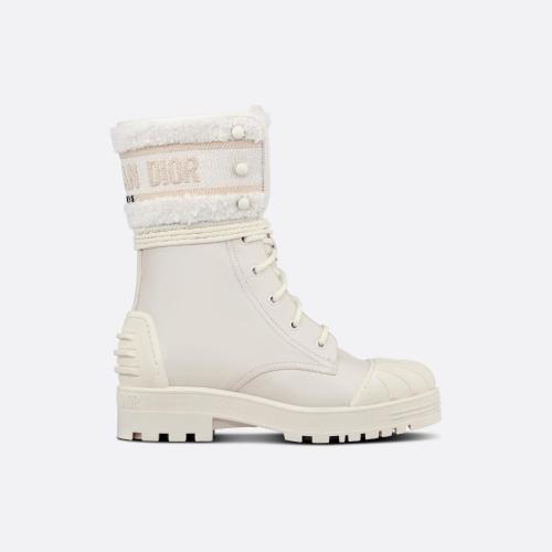  DIOR迪奥 22年秋冬 女士 短靴 Bottine D-Major KCI704VES_S43W 预定商品1-3周发货