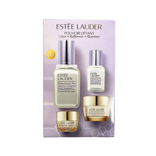 Estee Lauder/雅诗兰黛专研纤雕限量套装 精华50ml+胶原霜15ml+精华15ml+眼霜5ml