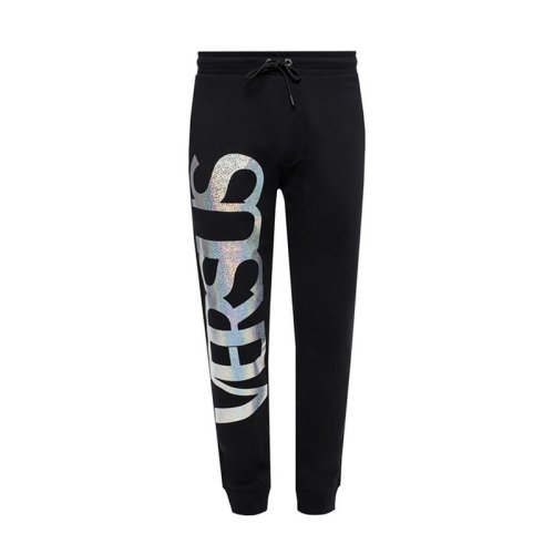  VERSACE/范思哲 男士黑色棉质休闲裤 BU40525 BJ10390 B1008 PLFSX