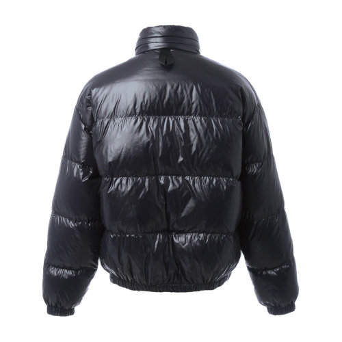 PRADA/普拉达 黑色隐藏式连帽男士羽绒服 外套 外搭 SGN834 1KMF F0002