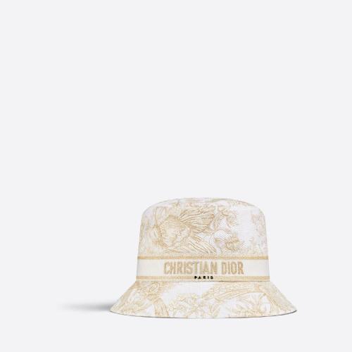  DIOR迪奥 22年秋冬 女士 帽子 D-Bobby 窄檐桶帽 31JAR923X133_CO90