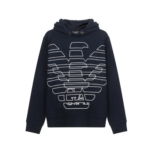 Emporio Armani/安普里奥阿玛尼 男卫衣 男士棉质/莫代尔纤维连帽长袖卫衣运动衫 6H1MC4 1JPHZ