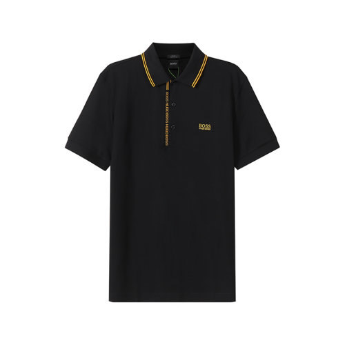 HUGO BOSS/雨果博斯 【22春夏新款】 男士棉质修身款短袖POLO衫LOGO刺绣 50452932