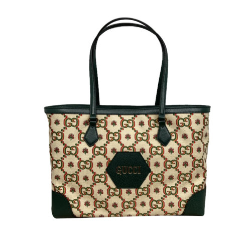 Gucci古驰  100周年限量款Ophidia女士托特包