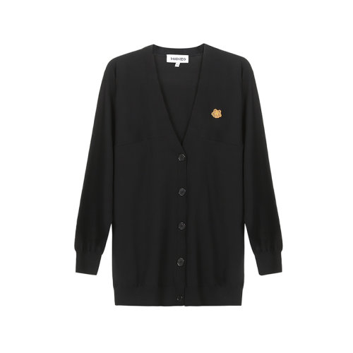 KENZO/高田贤三 女士针织衫/毛衣 女士棉质长袖V领针织开衫 2CA581 3TB