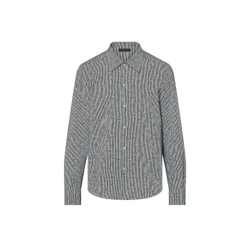  LV路易威登 22年秋冬 男士 长袖衬衫 标识长袖衬衫 1AAU3W 1AAU3Z 1AAU41 1AAU40 1AAU3V 1AAU3