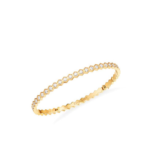 Chaumet/尚美 Bee My Love系列 女士18k金黄金明亮切割钻石手链083440