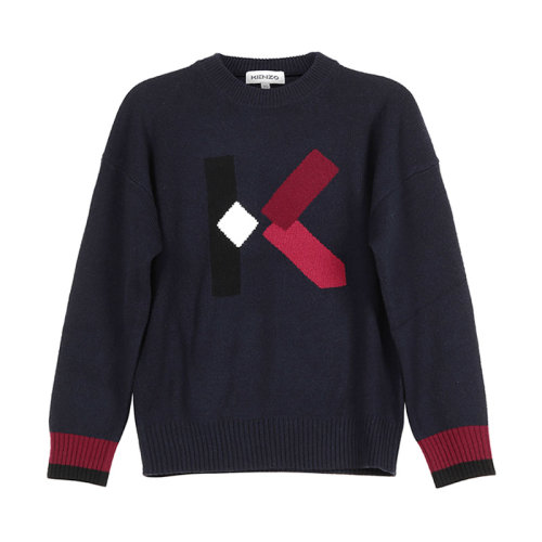 KENZO/高田贤三 女士针织衫/毛衣女士羊毛圆领长袖针织衫毛衣FA62PU5353LD