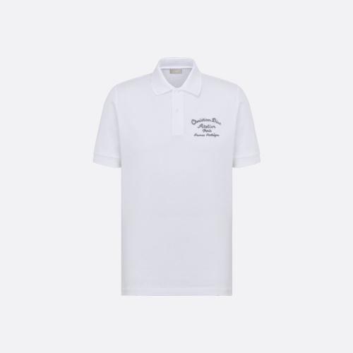  DIOR迪奥 22年春夏 男士 短袖Polo Polo 衫 293J832A0448_C088