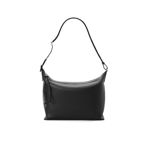  LOEWE罗意威 22年秋冬 男士 单肩包 Cubi Crossbody bag in supple smooth calfskin and jacqu