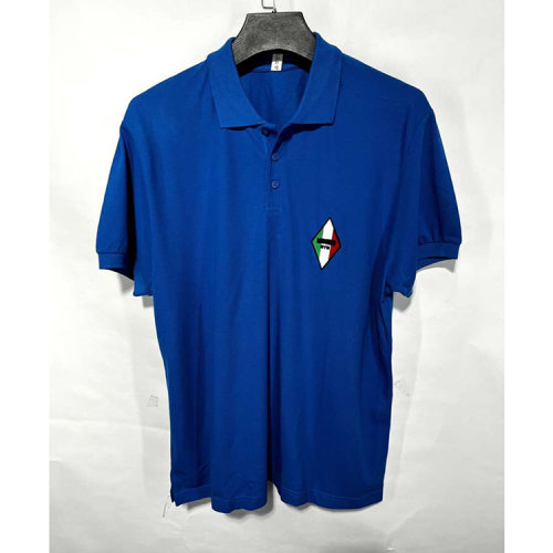 MOSCHINO/莫斯奇诺 蓝色男士短袖POLO衫