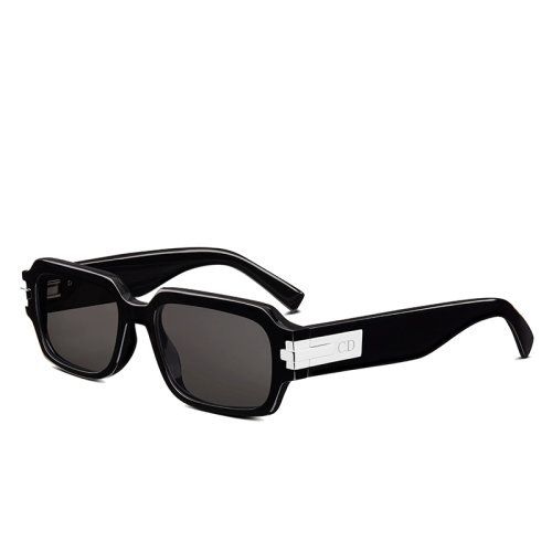 DIOR/迪奥 22年早春新款 DIORBLACKSUIT XL S1I系列 男士灰色镜片黑色醋酸纤维镜框方形太阳眼镜墨镜STXLS1IXR_10A0