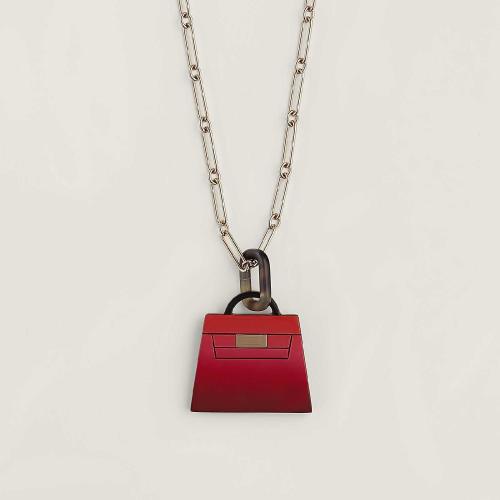  HERMES爱马仕 22年秋冬 女士 吊坠 Pendentif Fusion Amulette Kelly， grand modele H057119FD