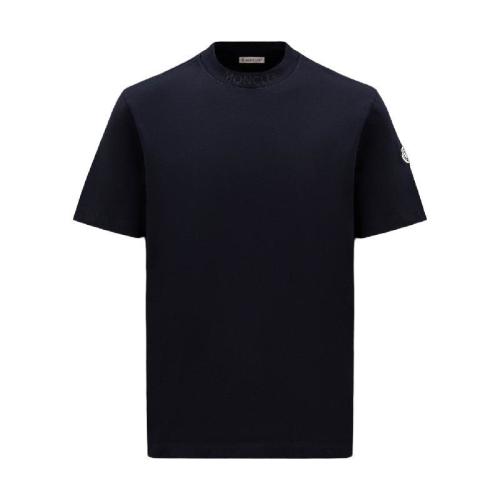  MONCLER蒙可蒙克莱 22年秋冬 男士 短袖T恤 Logo T-Shirt H20918C000408390T778