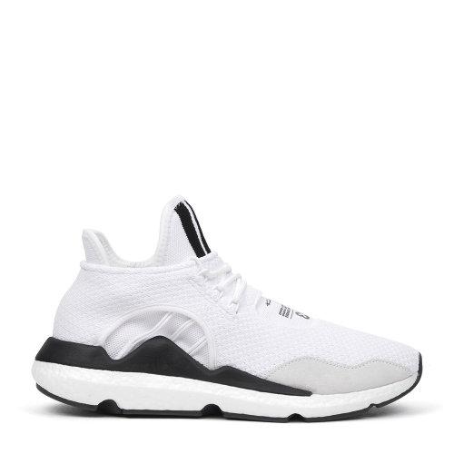 ADIDAS Y-3/阿迪达斯 男鞋系带平底低帮男士休闲鞋运动鞋 AC7195 白色