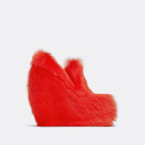  BV葆蝶家 22年秋冬 女士 短靴 escarpins fluffy 716134V2EF06597