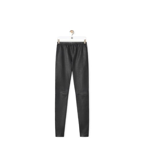  LOEWE罗意威 22年秋冬 女士 休闲裤 Leggings in nappa S359Y54L12-1100