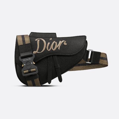  DIOR迪奥 22年秋冬 男士 单肩包 马鞍包 1ADPO093RIB_H00N