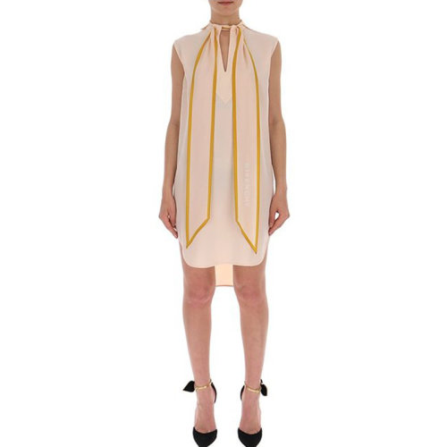 Givenchy/纪梵希  女装 女士裸色时尚无袖雪纺裙连衣裙 BW20NQ120H-271