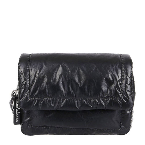 Marc Jacobs/马克雅各布斯 女士纯色皮革字母徽标装饰翻盖开合单肩包斜挎包链条包女包 M0015773 多色可选