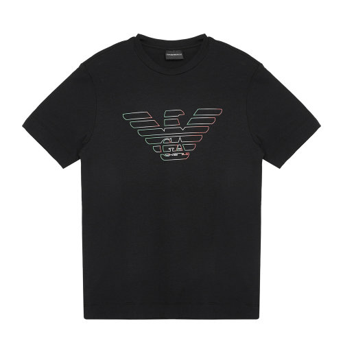 Emporio Armani/安普里奥阿玛尼 黑色 男士短袖T恤 3K1TCA-1J11Z-0999