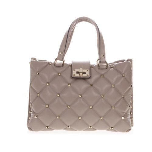 Valentino/华伦天奴  女包女士皮革时尚百搭铆钉装饰单肩手提包  RW2B0D19NAP 0NO