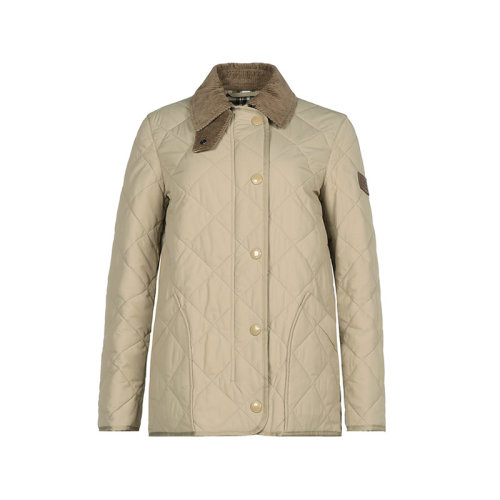 BURBERRY/博柏利 女士棉服 女款锦纶菱形绗缝上衣棉服外套 80214681
