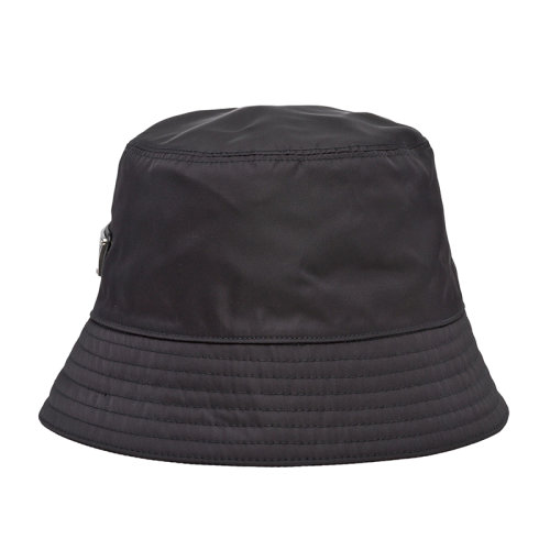 PRADA/普拉达  男士黑色Re-Nylon 再生尼龙渔夫帽2HC137_2DMI_F0002