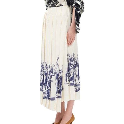 CELINE/赛琳 女士白色时尚休闲半身裙 22U09120C 33NK