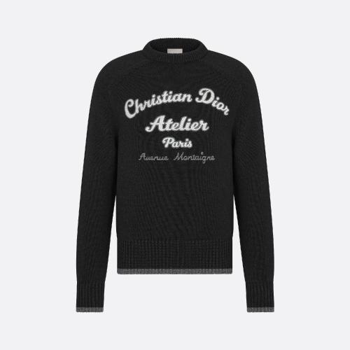  DIOR迪奥 22年秋冬 男士 针织衫 针织衫 213M640AT298_C988