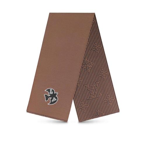  LV路易威登 22年秋冬 男士 围巾 LV HARMONY 围巾 M77942