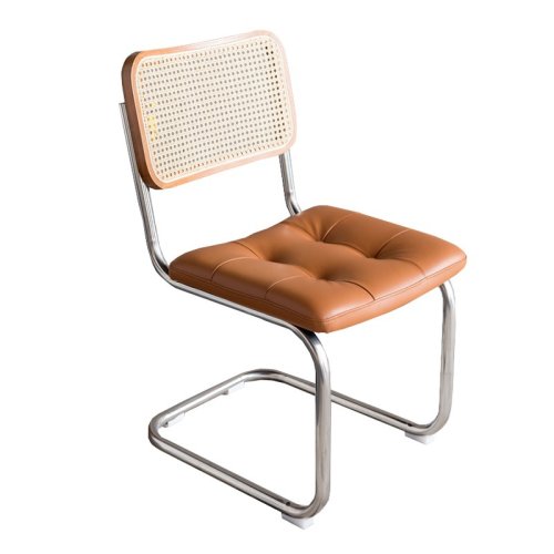 GeleiStory/GeleiStory  藤编扶手靠背椅家用客厅休闲铁艺办公椅  书椅