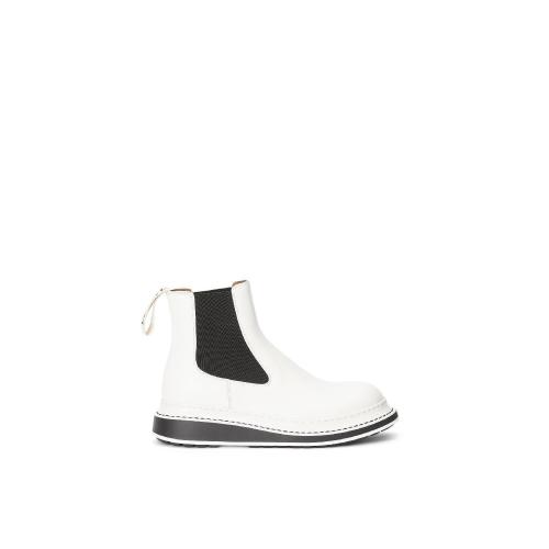  LOEWE罗意威 22年秋冬 男士 短靴 Chelsea boot in calfskin M816S05X16-2100