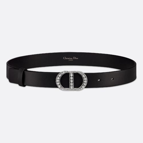  DIOR迪奥 22年秋冬 女士 腰带 Ceinture 30?Montaigne?Crystals B0278BWFS_M900