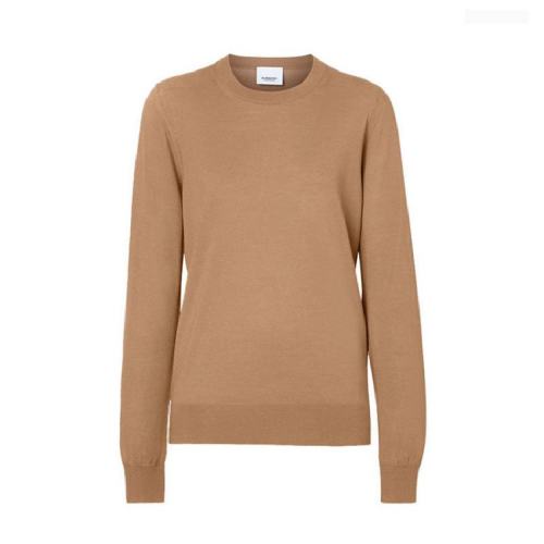  BURBERRY/博柏利 女士驼色时尚针织衫/毛衫 80170201 PLFSX