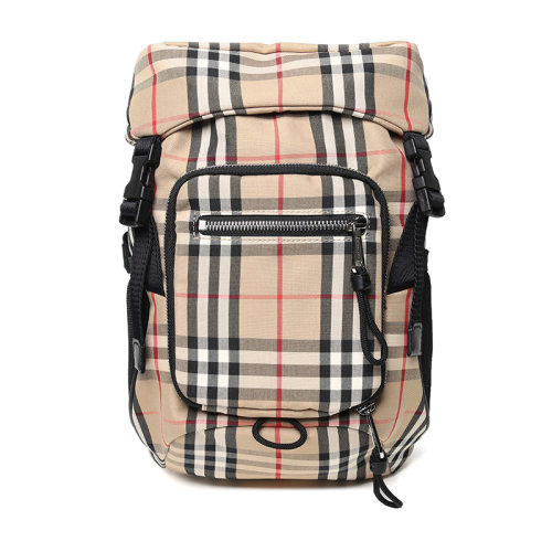 BURBERRY/博柏利 男款格纹织物手提单肩包 80144301