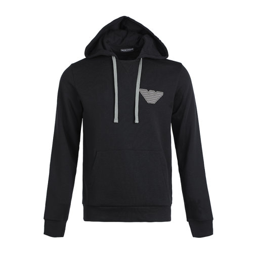 Emporio Armani/安普里奥阿玛尼21新品老鹰徽标连帽套头男士男睡衣/家居服1117531A571