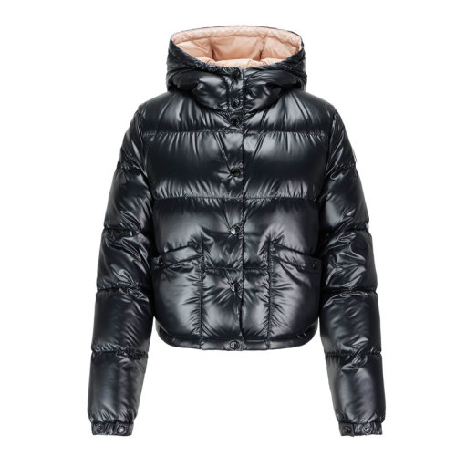 Moncler/蒙克莱 女士拼色聚酰胺连帽短款上衣外套夹克羽绒服 1A00058-68950 多色可选