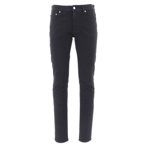  Alexander McQueen/亚历山大麦昆 男士黑色棉质牛仔裤 567869 QNY01 1000 PLFSX